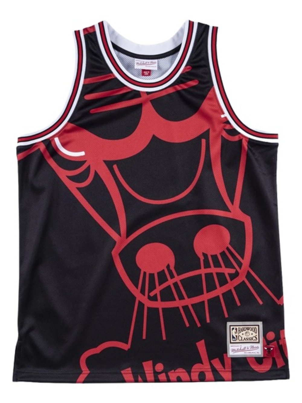 Mitchell & Ness Chicago Bulls Windy City Graphic NBA Basketball Jersey